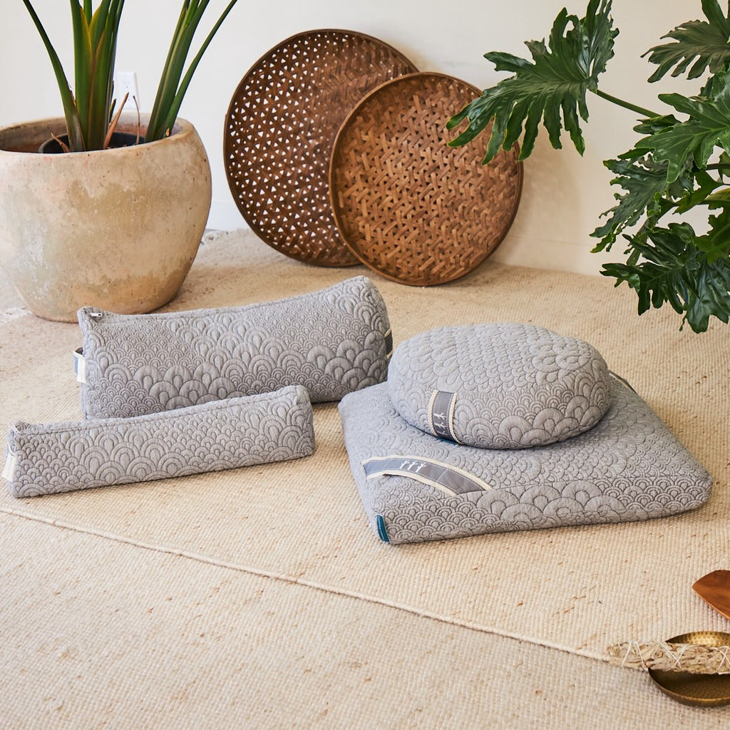 How to Use The Crystal Cove Oval Meditation Cushion